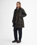 Barbour Bedale Wax Trench Coat (Olive)