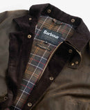 Barbour Bedale Wax Trench Coat (Olive)
