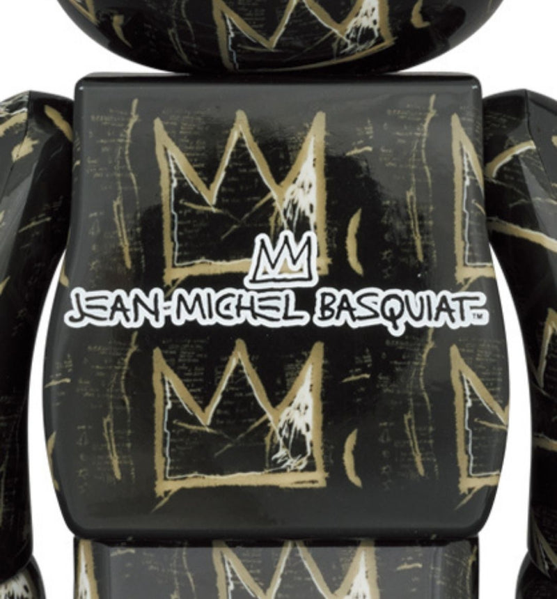 Medicom Toy Bearbrick Jean-Michel Basquiat 100% + 400%