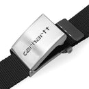 Carhartt WIP Clip Belt Chrome (Canvas Black)