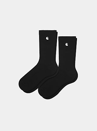 Carharrt Madison Pack Socks (Black/White)