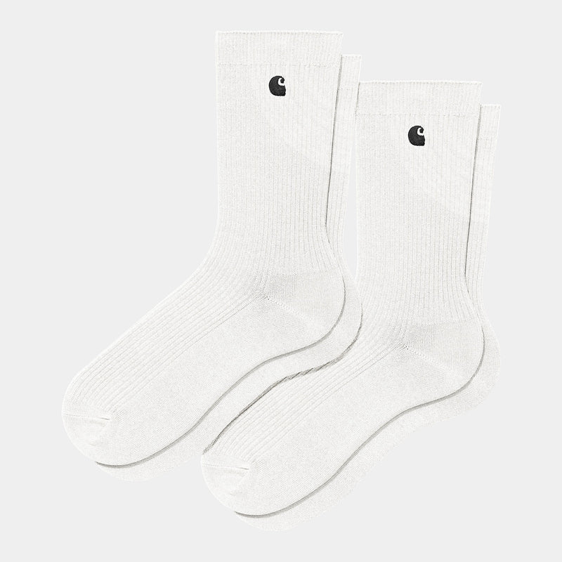 Carharrt Madison Pack Socks (White/Black)