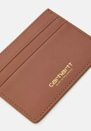 Carhartt WIP Vegas Cardholder (Cognac/Gold)