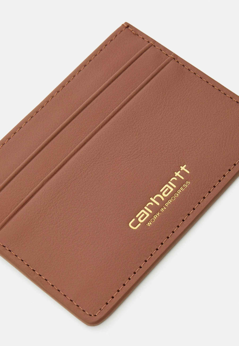 Carharrt Vegas Cardholder (Cognac/Gold)