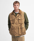 Barbour Modified Transport Vest Gilet (Golden Kakhi)