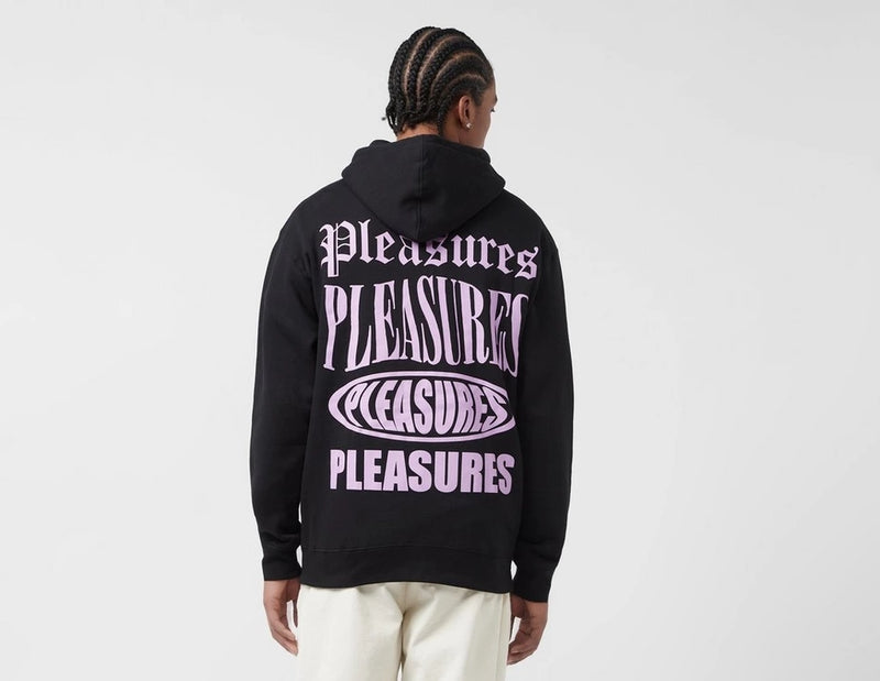 Pleasures Stack Hoodie (Black)
