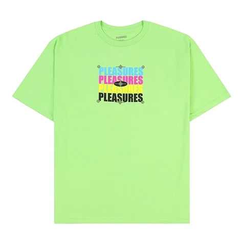 Pleasures CMYK T-Shirt (Lime)
