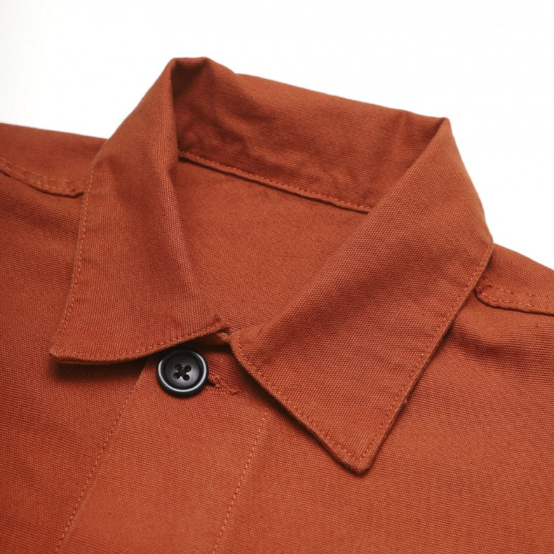 Service Works Canvas Coverall Jacket (Terracotta)