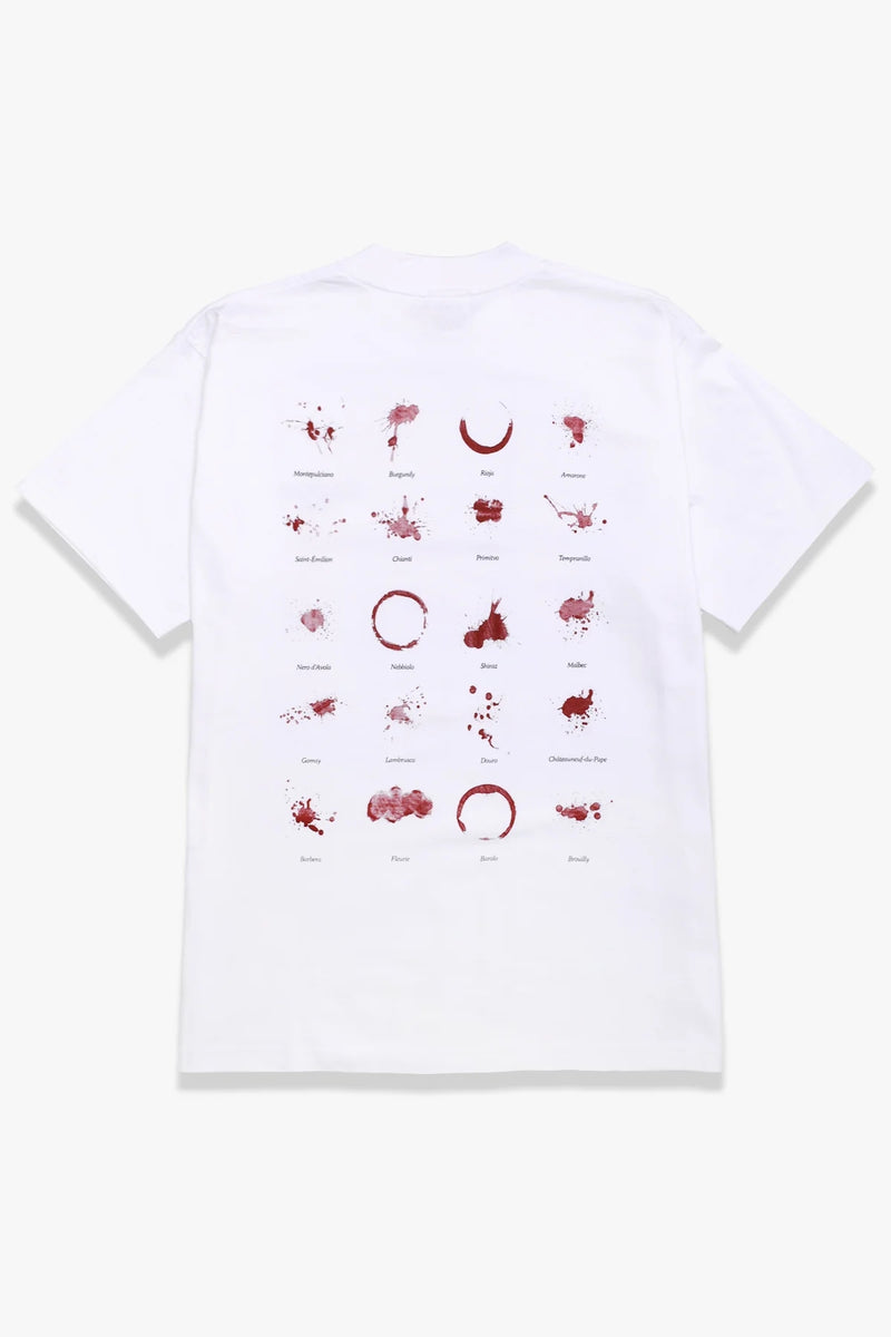 Service Works Wine Spill T-Shirt (White)