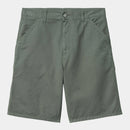 Carhartt WIP Single Knee Short (Park Garment Dyed)