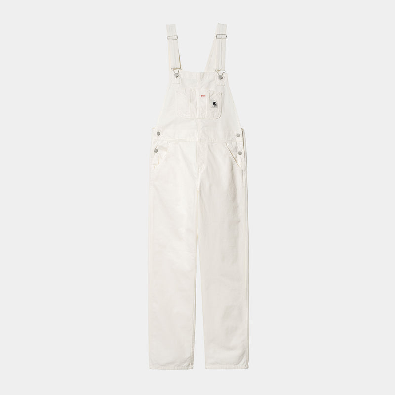 Carhartt WIP W' Bib Overall Straight (Off White)