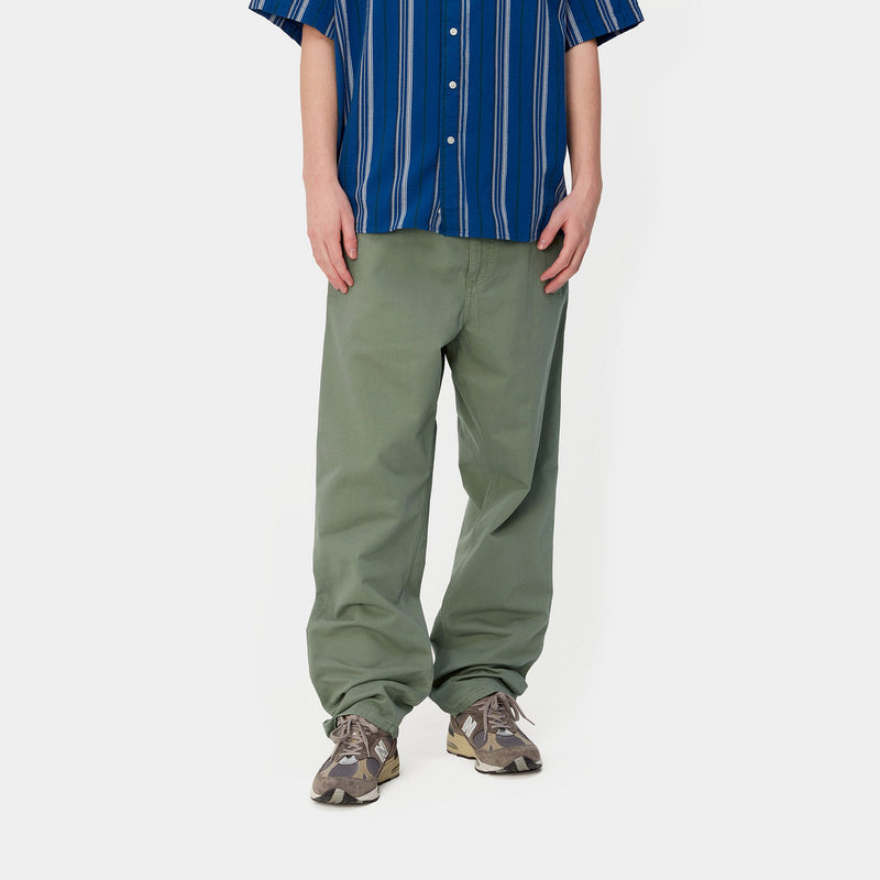 Carhartt WIP Single Knee Pant (Park Garment Dyed)