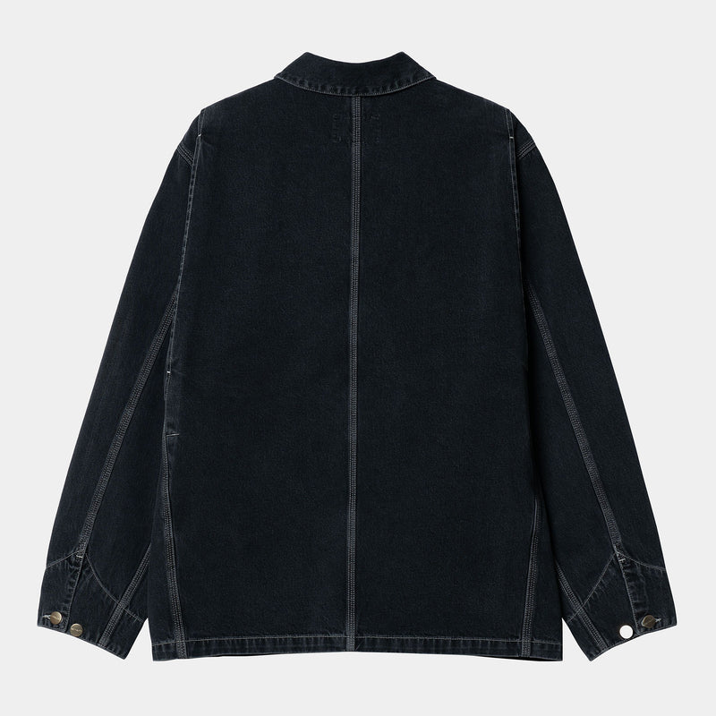 Carhartt OG Chore Coat 100% Cotton 'Norco' Denim, 11.25 oz (Black Heavy)