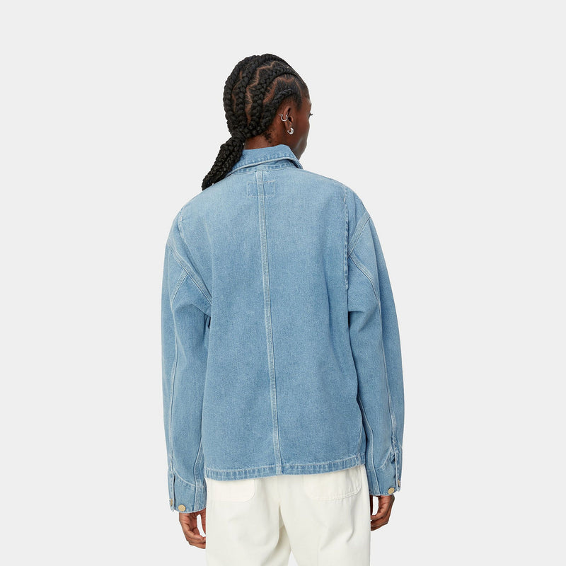 Carhartt WIP  W' OG Michigan Coat 100% Cotton 'Norco' Denim, 11.25 oz (Blue Light True)