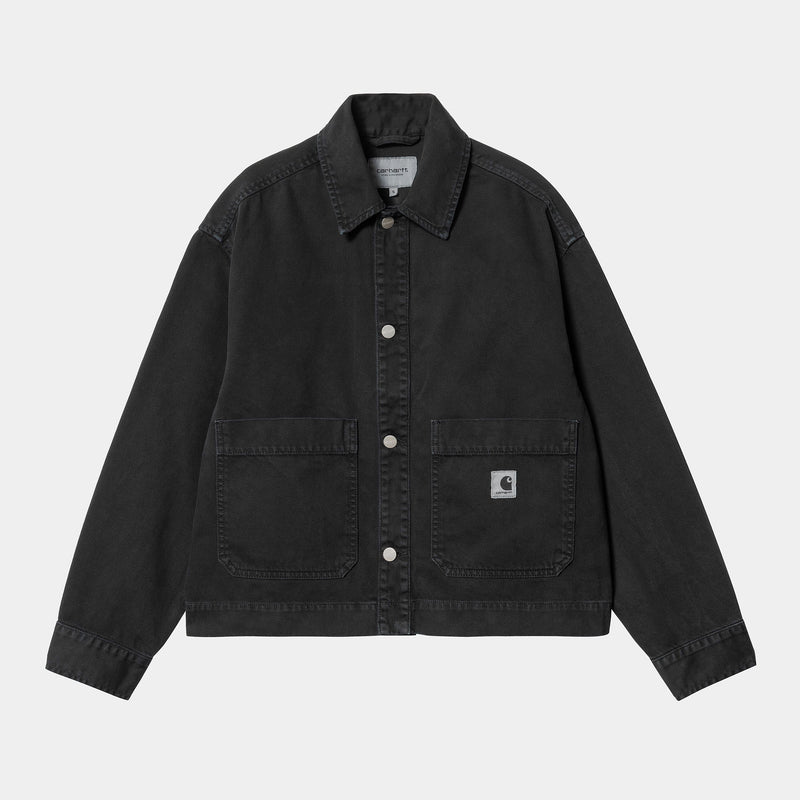 Carhartt W' Garrison Jacket (Black Stone Dyed)