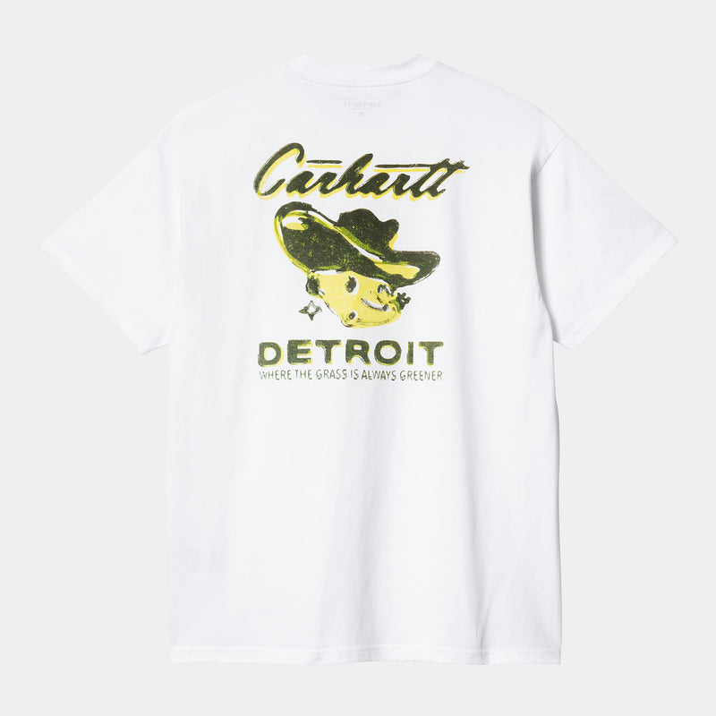 Carhartt S/S Green Grass T-Shirt (White)
