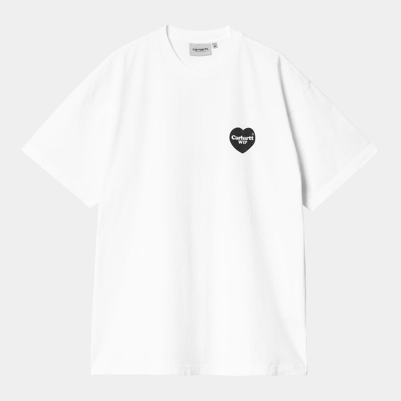 Carhartt S/S Heart Bandana T-Shirt (White/Black)
