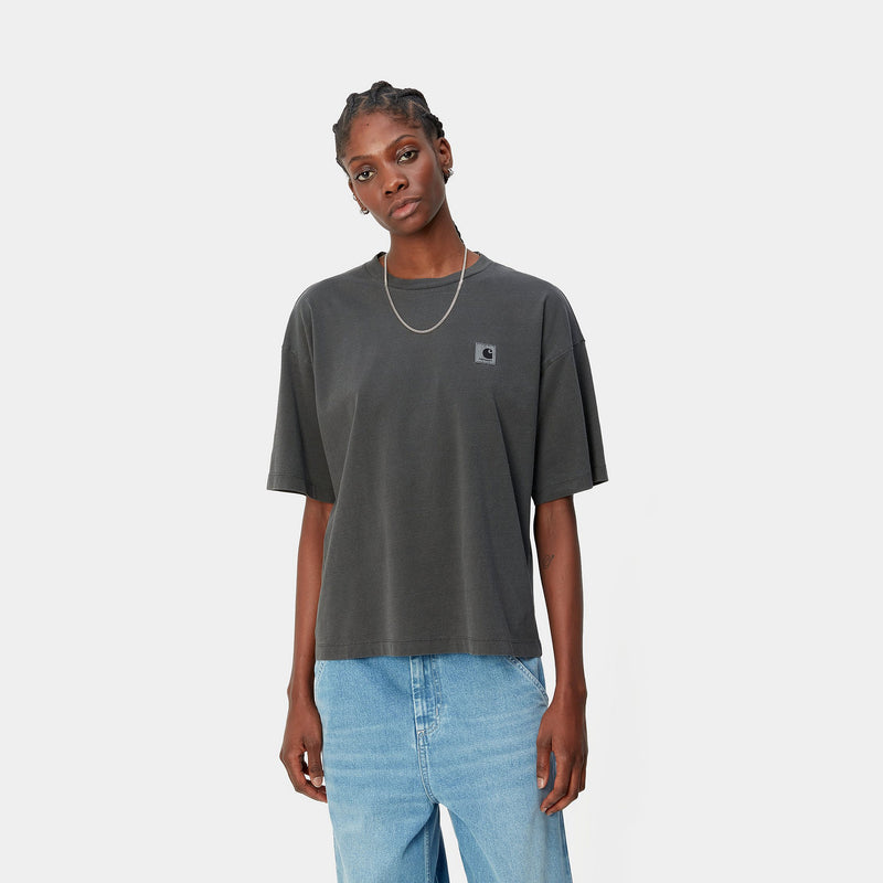 Carhartt W' S/S Nelson T-Shirt (Charcoal/Garment Dyed)