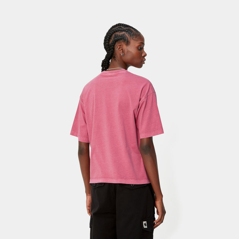 Carhartt W' S/S Nelson T-Shirt (Magenta/Garment Dyed)