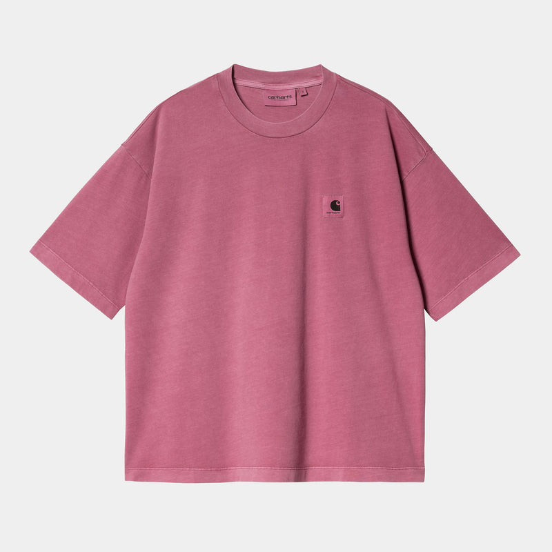 Carhartt W' S/S Nelson T-Shirt (Magenta/Garment Dyed)