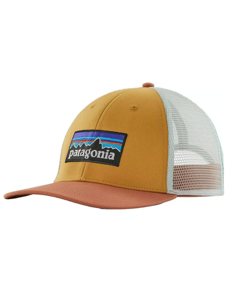 Patagonia P-6 Logo LoPro Trucker Hat (Pufferfish Gold)