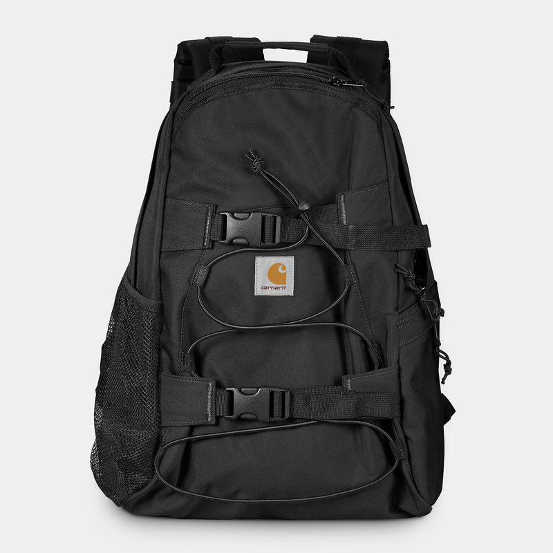 Carhartt WIP Kickflip Backpack Recycled Polyester Canvas, 11.25 oz (Black)