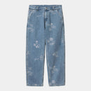 Carhartt WIP Stamp Pant (Stamp/Print Blue Bleached)