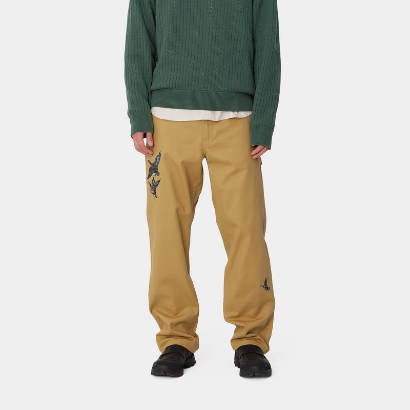 Carhartt WIP Ducks Single Knee Pant (Bourbon)