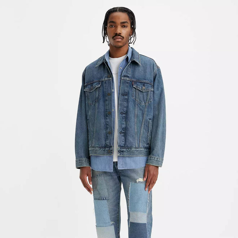 Levi's Relaxed Fit Trucker (Water)