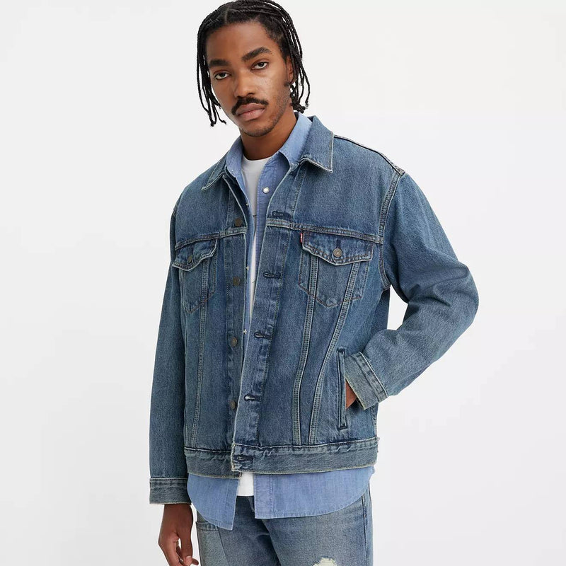 Levi's Relaxed Fit Trucker (Water)
