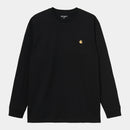 Carhartt WIP L/S Chase T-Shirt (Black/Gold)