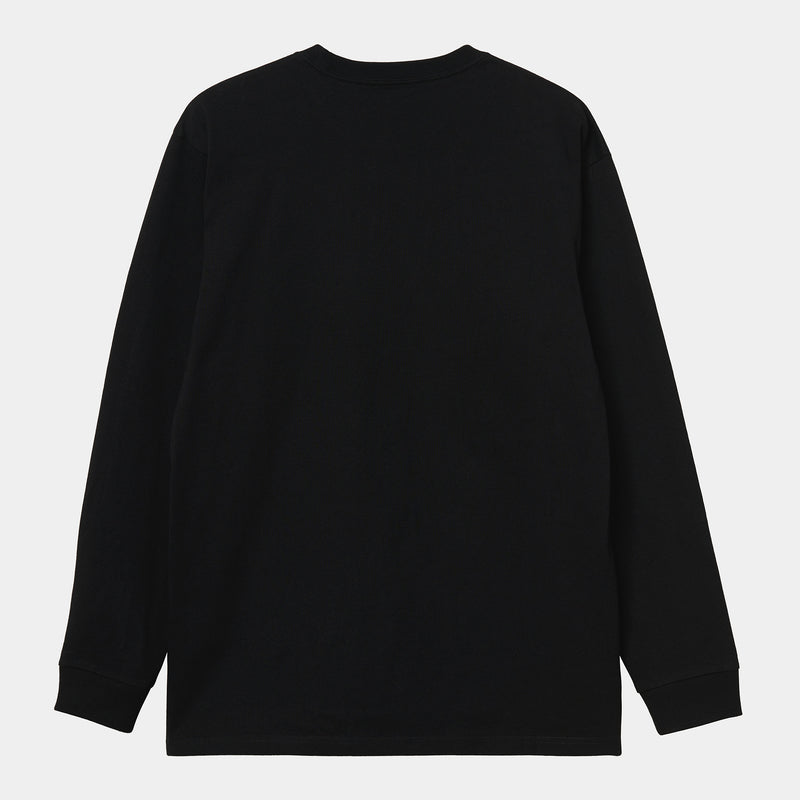 Carhartt WIP L/S Chase T-Shirt (Black/Gold)