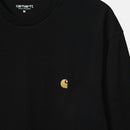 Carhartt WIP L/S Chase T-Shirt (Black/Gold)