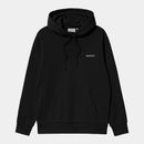 Carhartt WIP Embroidery Hooded Script (Black/White)