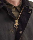 Barbour Bedale Wax Trench Coat (Olive)