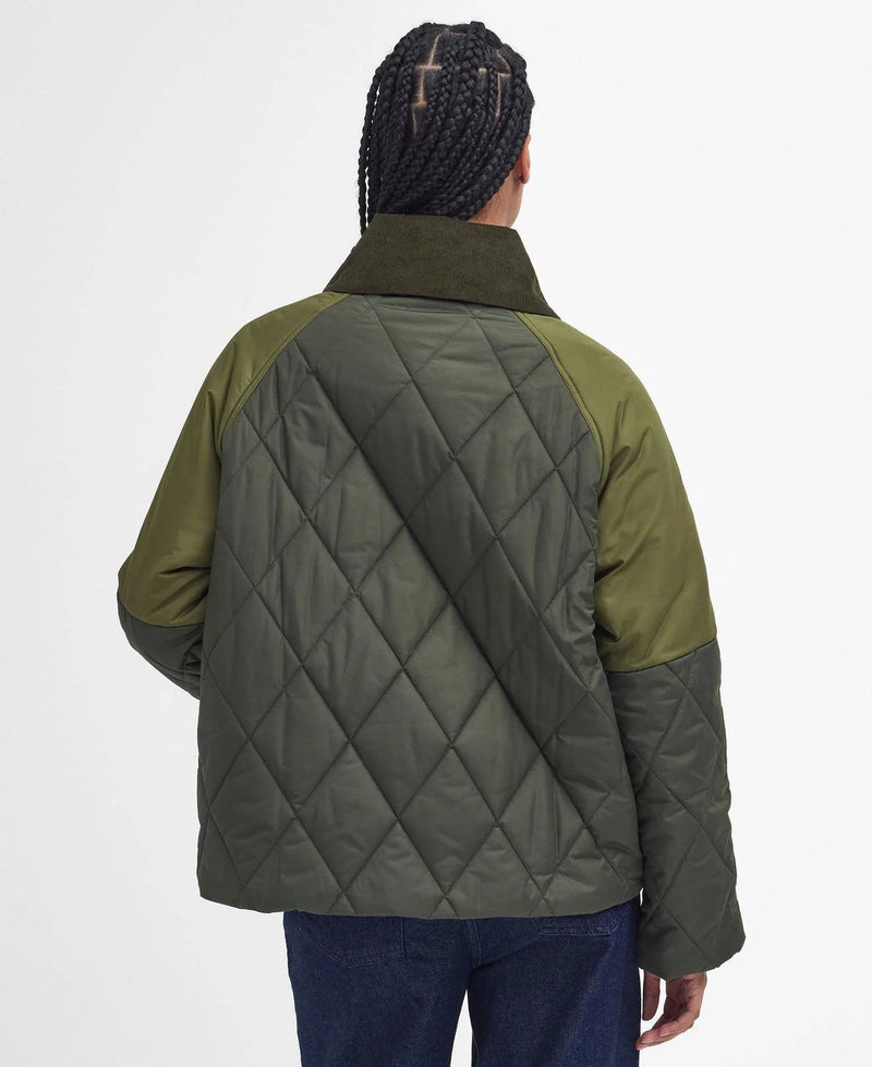 Barbour Milby Quilt (Olive/Ancient)