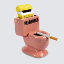 Pleasures Pink Toilet Ashtray (Pink)