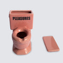 Pleasures Pink Toilet Ashtray (Pink)