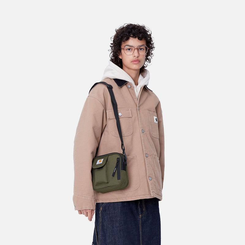 Carhartt WIP  Essentials Bag Small Recycled Polyester Canvas, 11.25 oz (Office Green)