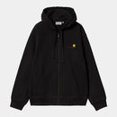 Carhartt WIP Hooded American Script Jacket (Black)