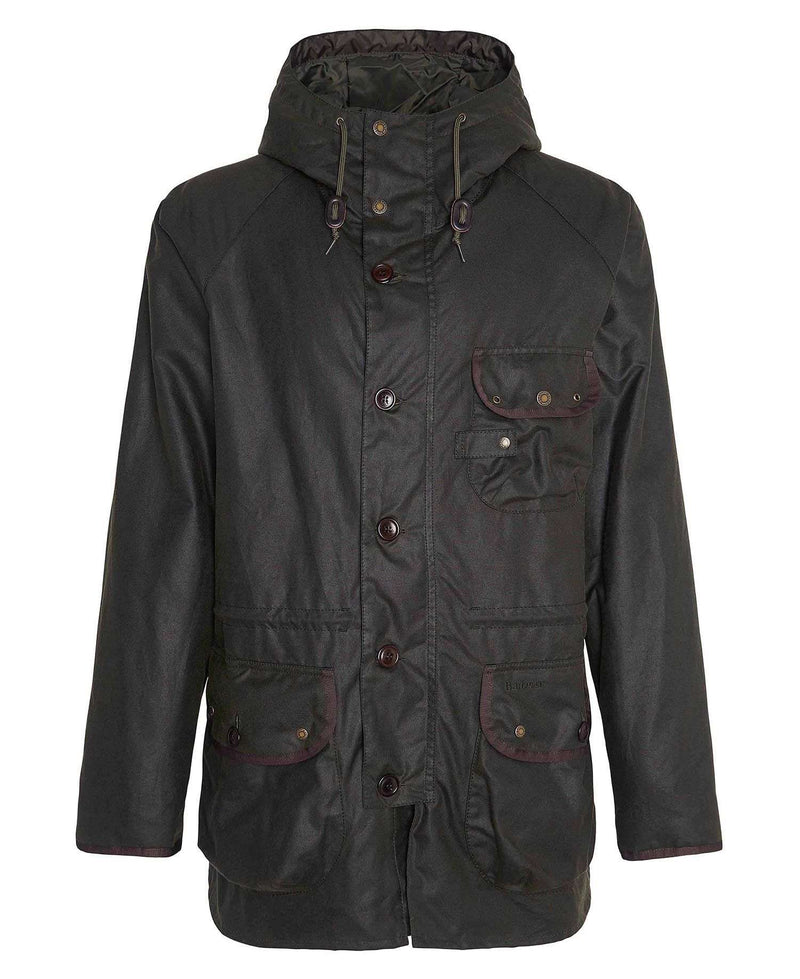 Barbour Field Wax Parka (Fern)