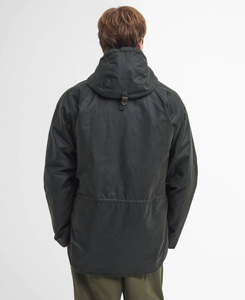 Barbour Field Wax Parka (Fern)