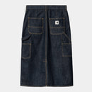 Carhartt WIP W' Single Knee Skirt (Blue Rinsed)
