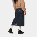 Carhartt WIP W' Single Knee Skirt (Blue Rinsed)