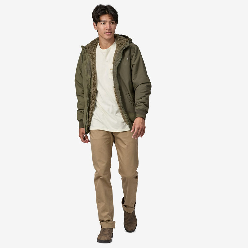 Patagonia M's Lined Isthmus Hoody (Basin Green)