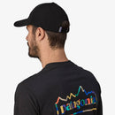Patagonia P-6 Label Trad Cap (Black)