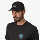 Patagonia P-6 Label Trad Cap (Black)