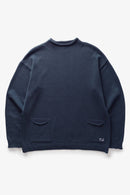 Service Works Mock Smock Sweater (Navy)