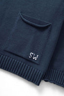 Service Works Mock Smock Sweater (Navy)