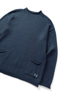 Service Works Mock Smock Sweater (Navy)